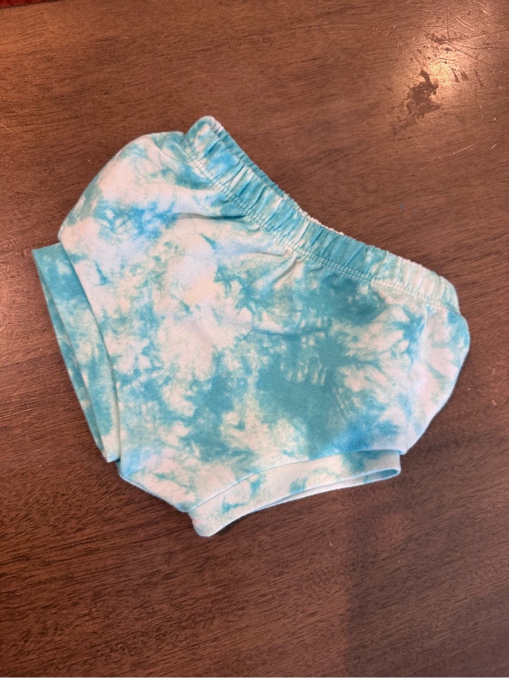 Cat&Jack Unisex Tie Dye Shorts Blue, Size 3-6 NWOT